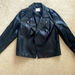 Old navy large black riders jacket!
